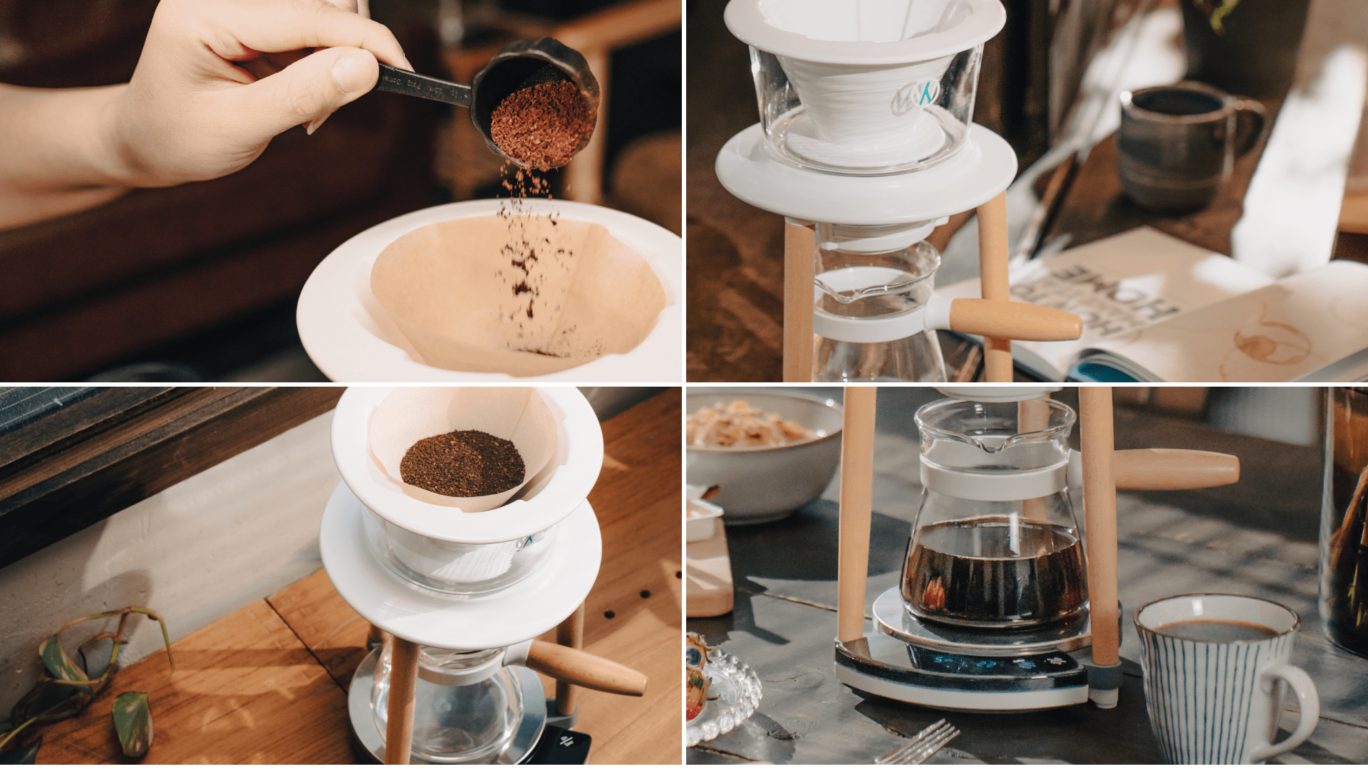 WABILOGIC JAPAN Senz V スマート ハンドドリップ コーヒー デバイス 今日からあなたもホームバリスタに Smart Pour Over Coffee Device Senz V アプリの機能