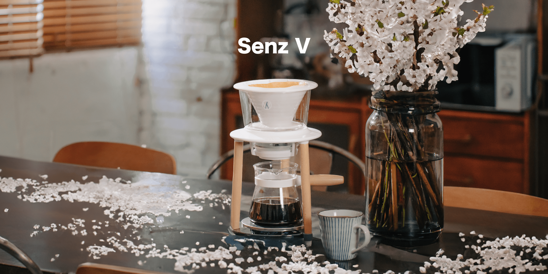 WABILOGIC JAPAN Senz V スマート ハンドドリップ コーヒー デバイス 今日からあなたもホームバリスタに Smart Pour Over Coffee Device