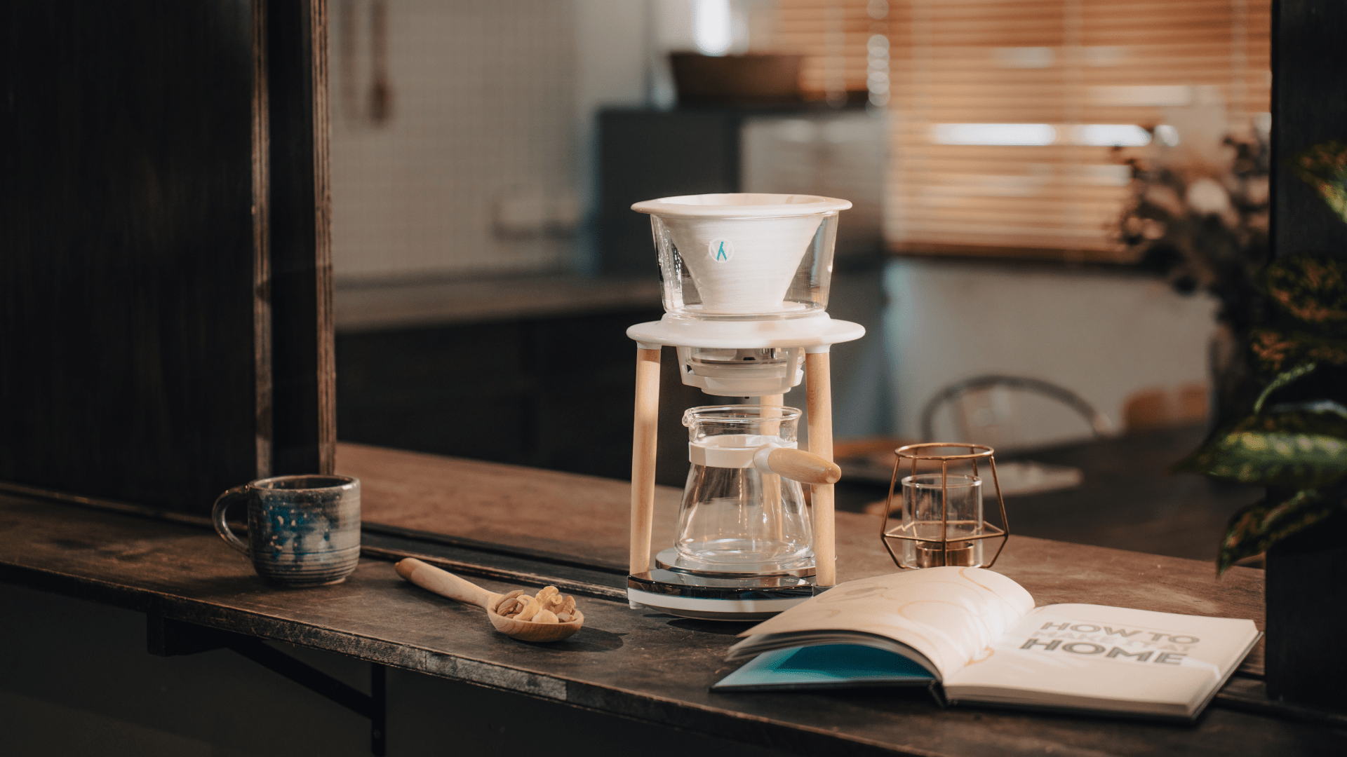 WABILOGIC JAPAN Senz V スマート ハンドドリップ コーヒー デバイス 今日からあなたもホームバリスタに Smart Pour Over Coffee Device デザイン 五感 コーヒー ハンドドリップ